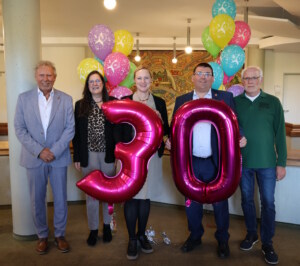 Jubiläum 30 Jahre Die Brücke mit Ministerin Dörte Schall