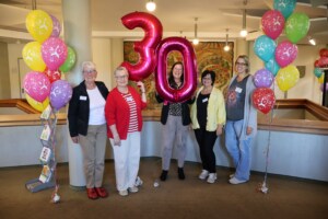 Uschi Rustler und Büroteam