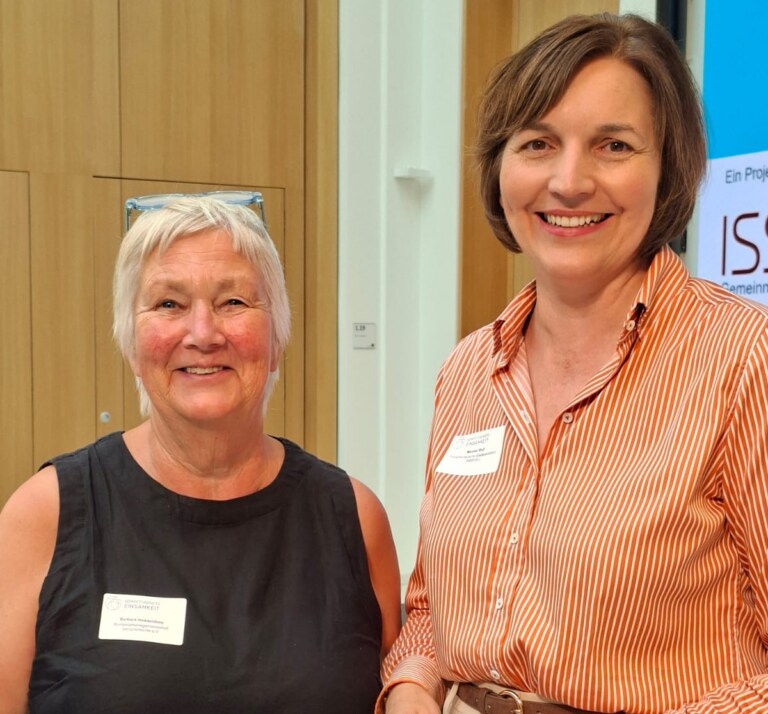 Barbara Heddendorp (BaS-Vorstandsmitglied) und parlamentarische Staatssekretärin Mareike Wulf